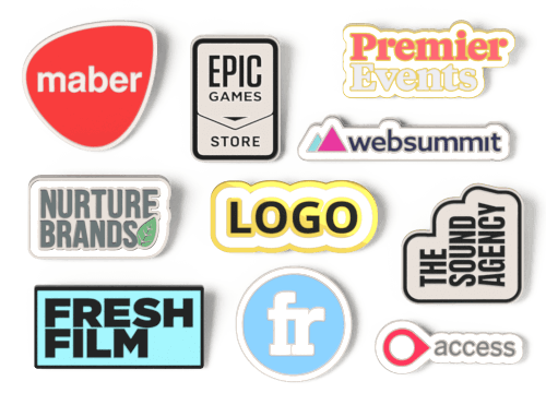 Enamel Pin - Custom Enamel Pin Badges with Logo