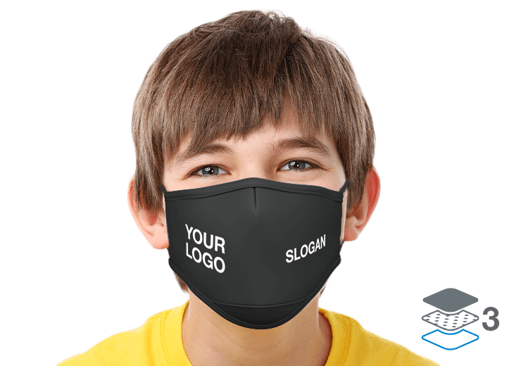 Junior - Printed Face Mask