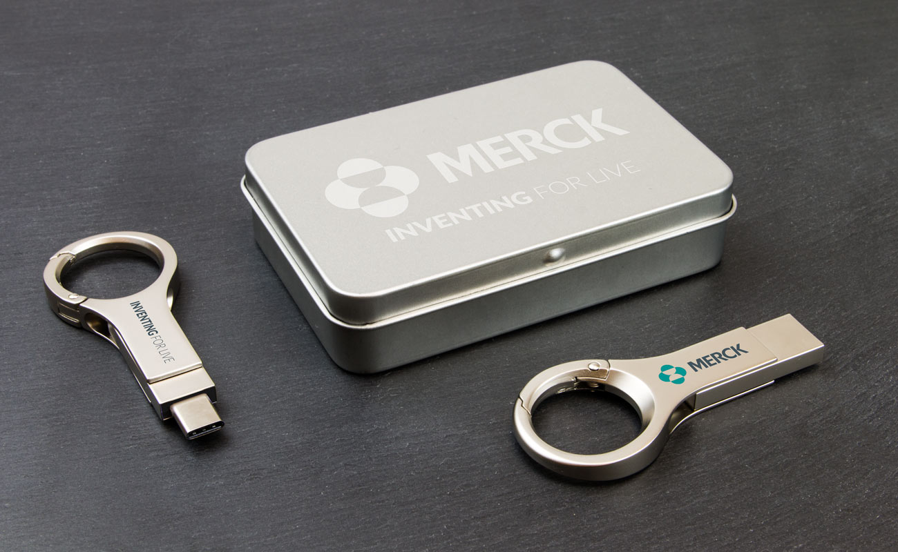 Active - Custom Thumb Drives With USB-C gallery thumbnail