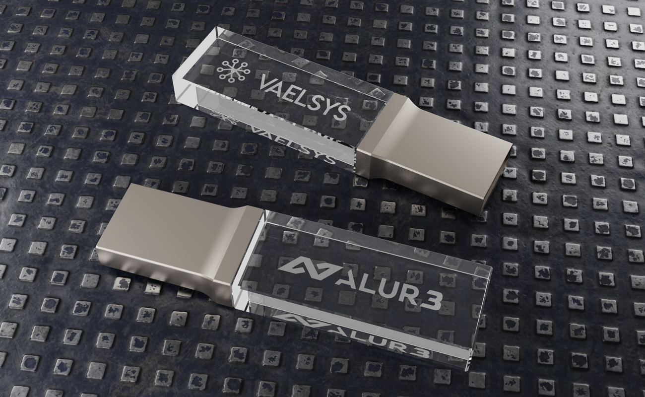 Crystal - Personalized Glass USB Flash Drives gallery thumbnail
