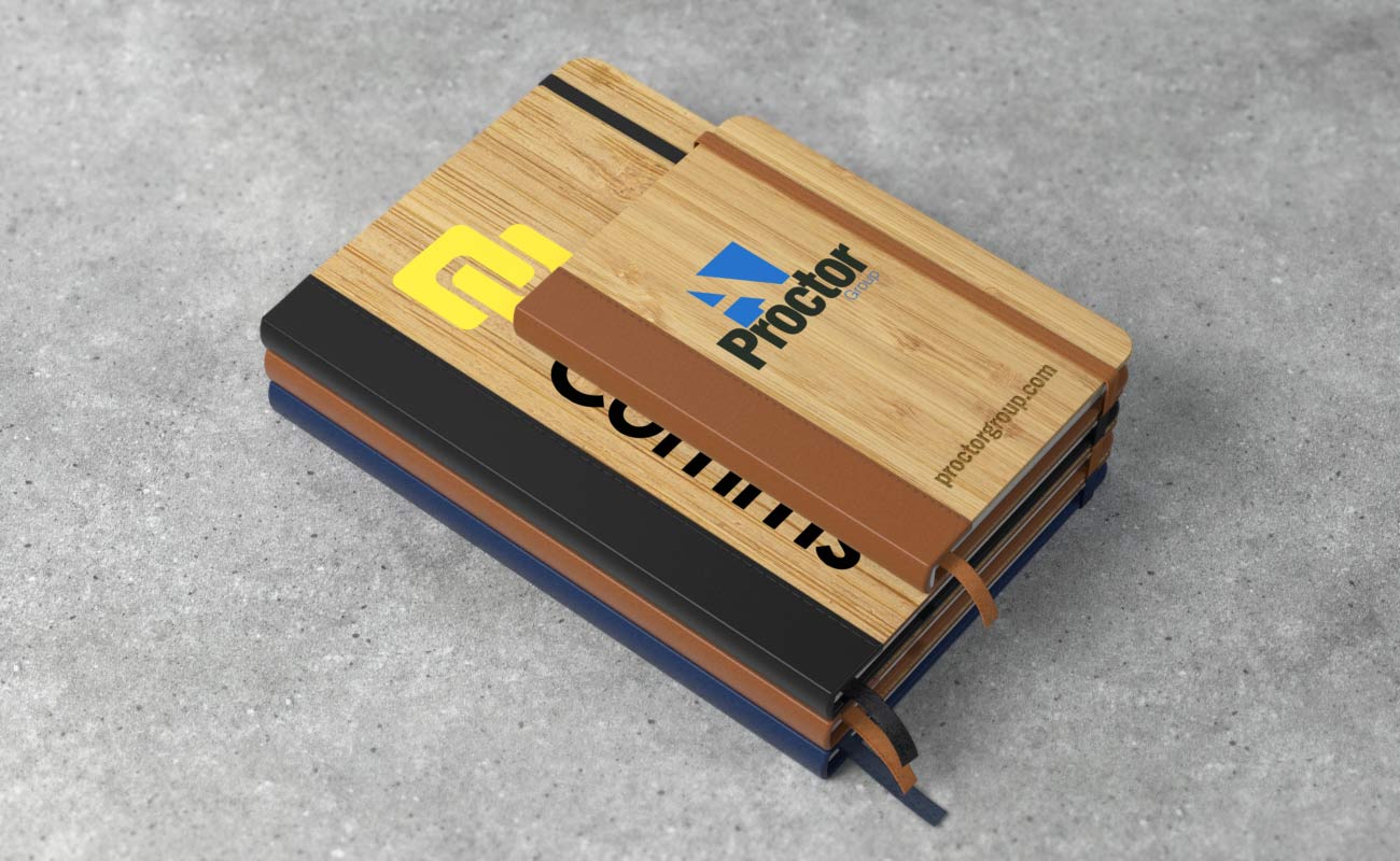 Grove - Promotional Bamboo Notebooks with Logo gallery thumbnail