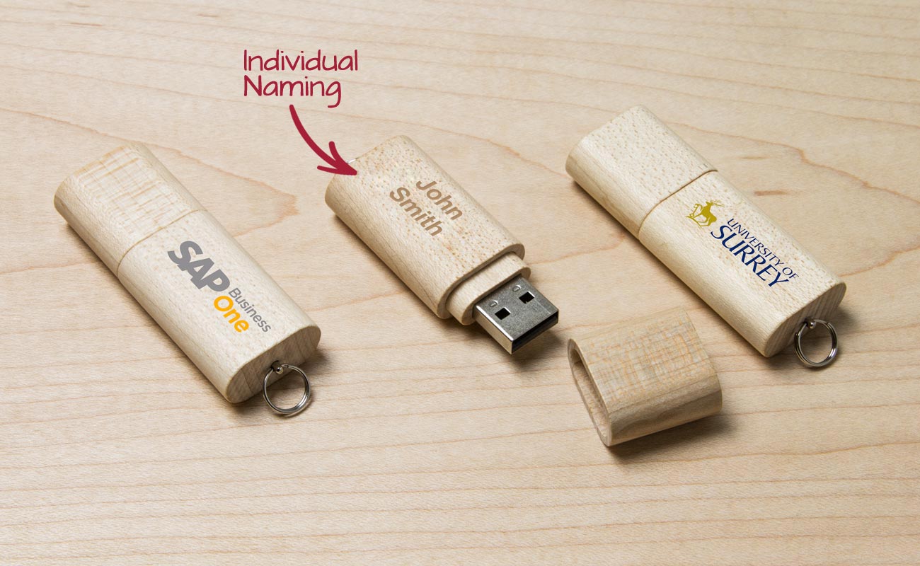 Nature - Wooden Custom USB