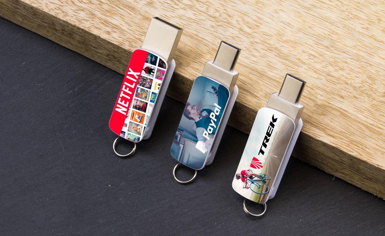 Orbit - Custom USB Drives With USB-C