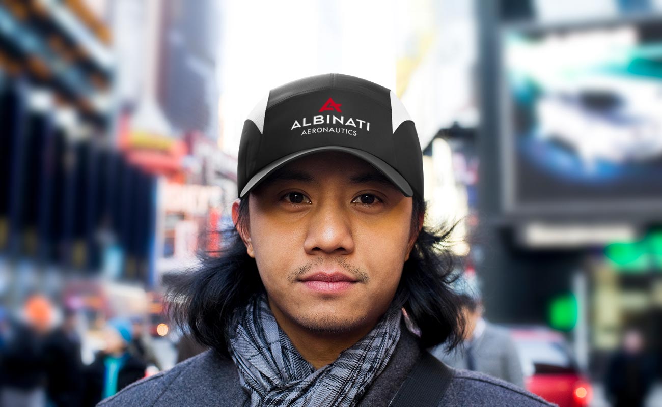 Sprinter - Branded Running Caps With Logo gallery thumbnail