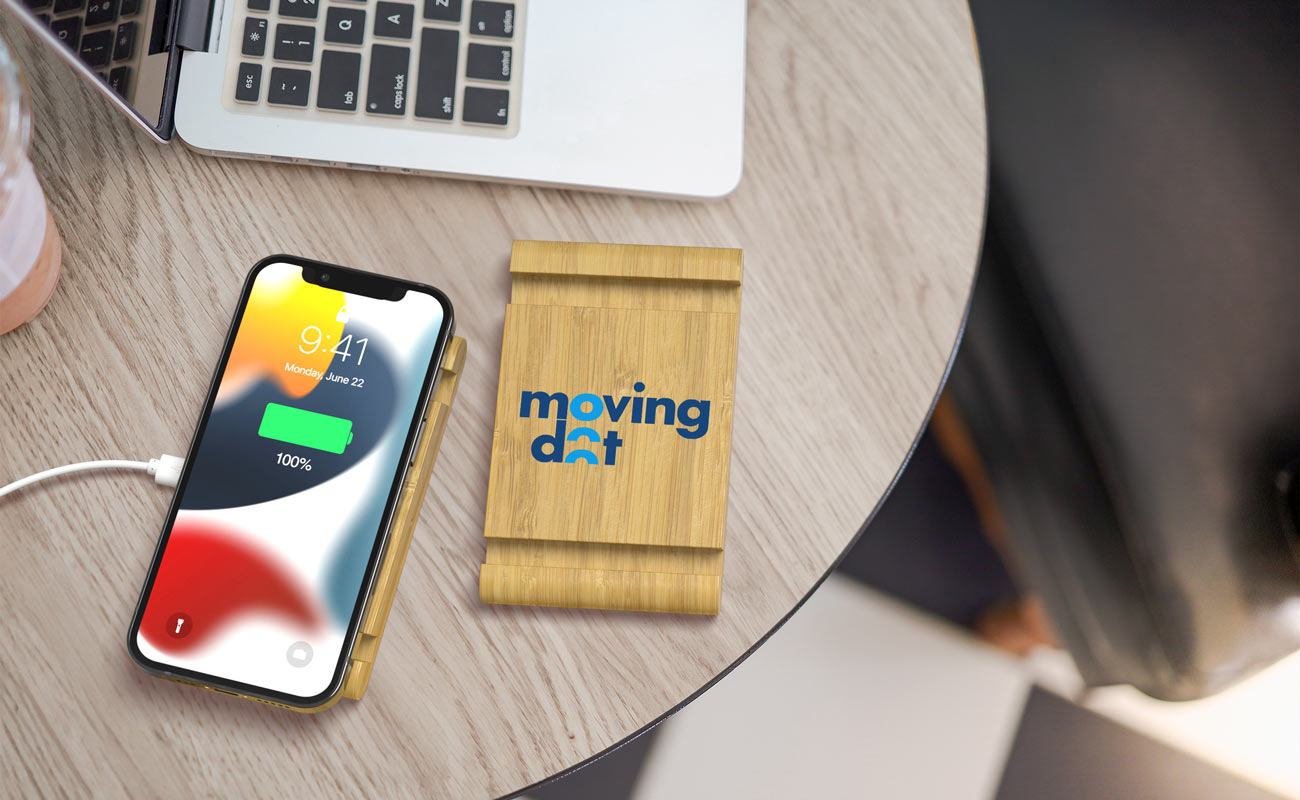 Terra - Custom Qi Wireless Charger with Logo gallery thumbnail