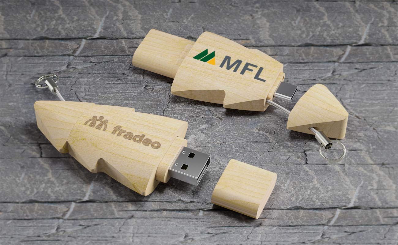 Tree Duo - Custom USB Drives gallery thumbnail