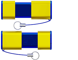 Color hybrids are possible. Choose 2 different standard colors for distinct parts.